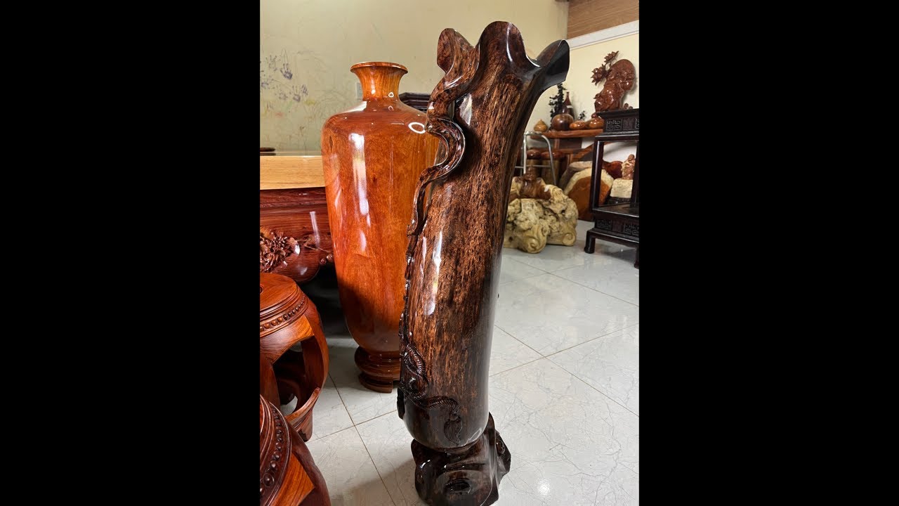 MỸ NGHỆ EM VÂN 0706082108 || HOÀNG THẢO KÈN - GỖ LŨA TỰ NHIÊN