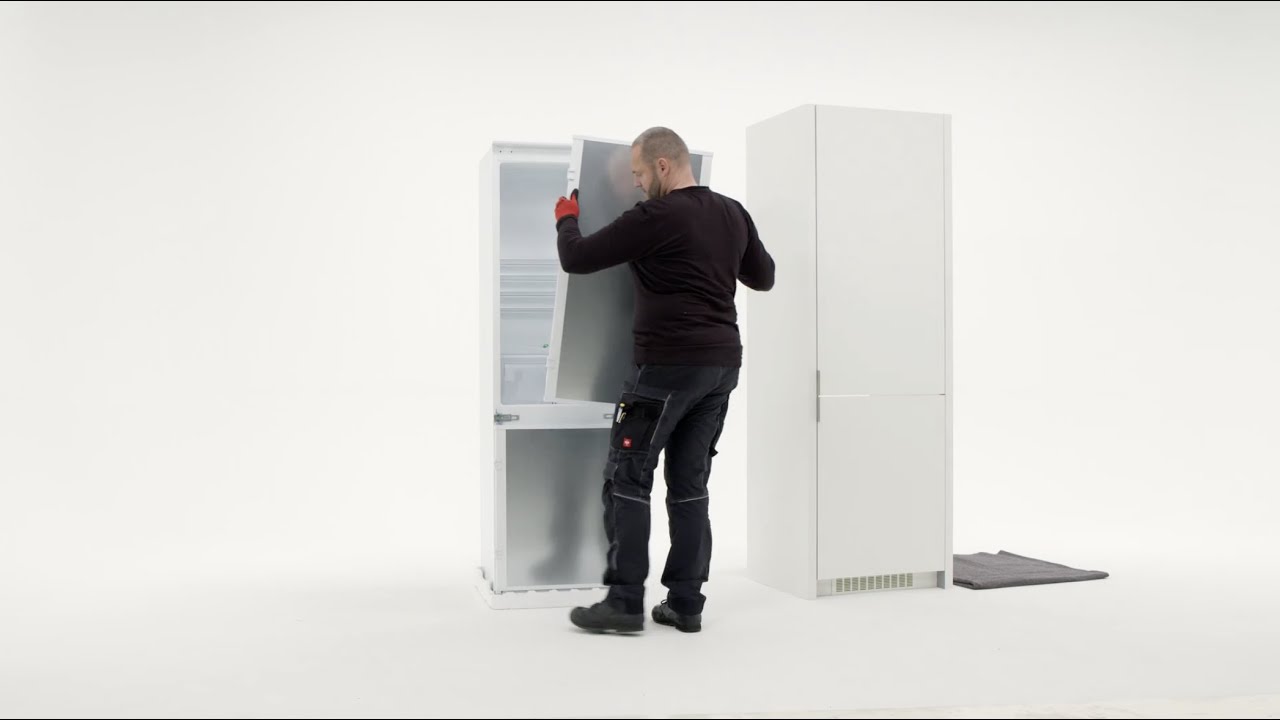 How to install your Electrolux fridge / freezer no frost internal control sliding door