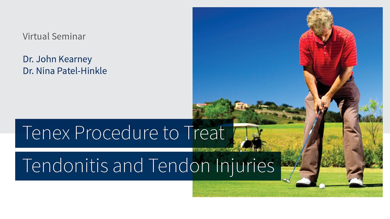 Tenex Procedure to Treat Tendonitis and Tendon Injuries w/ Dr. John Kearney & Dr. Nina Patel-Hinkle