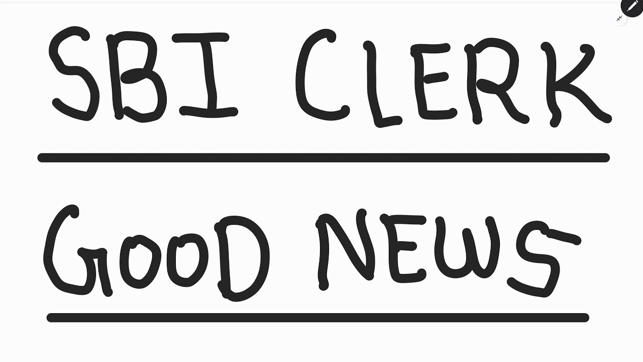 SBI CLERK 2026  Good News ||