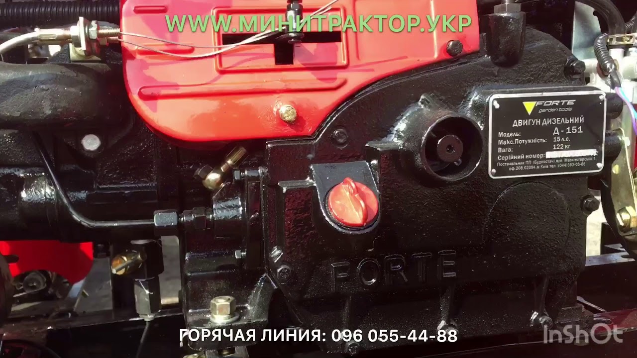 Правда о китайских мототракторах, 12 лс вместо 15