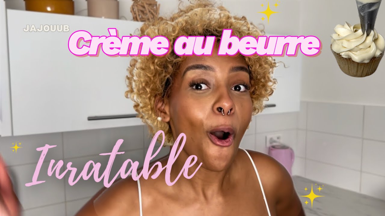  🍰CRÈME AU BEURRE SUPER FACILE PAS D’ŒUFS 🧁 (2 ingrédients) RECETTE ET ASTUCE
