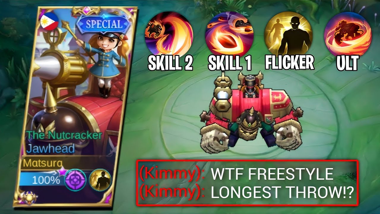 JAWHEAD FLICKER FREESTYLE TRICK IS BROKEN! 😱 JAWHEAD FAST HAND COMBO! 😱 JAWHEAD BEST BUILD 2023
