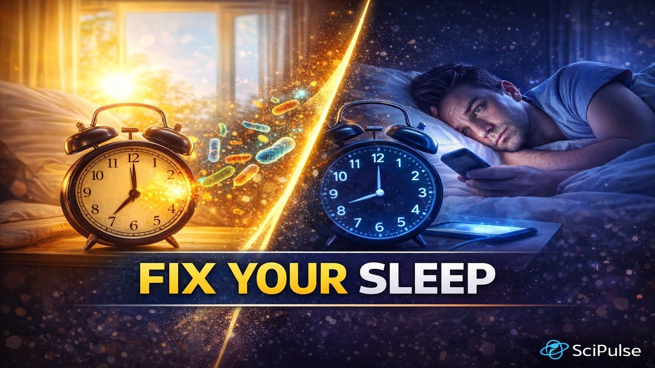 Fix Your Sleep: The Science of Circadian Rhythm, Sleep Pressure & Blue Light