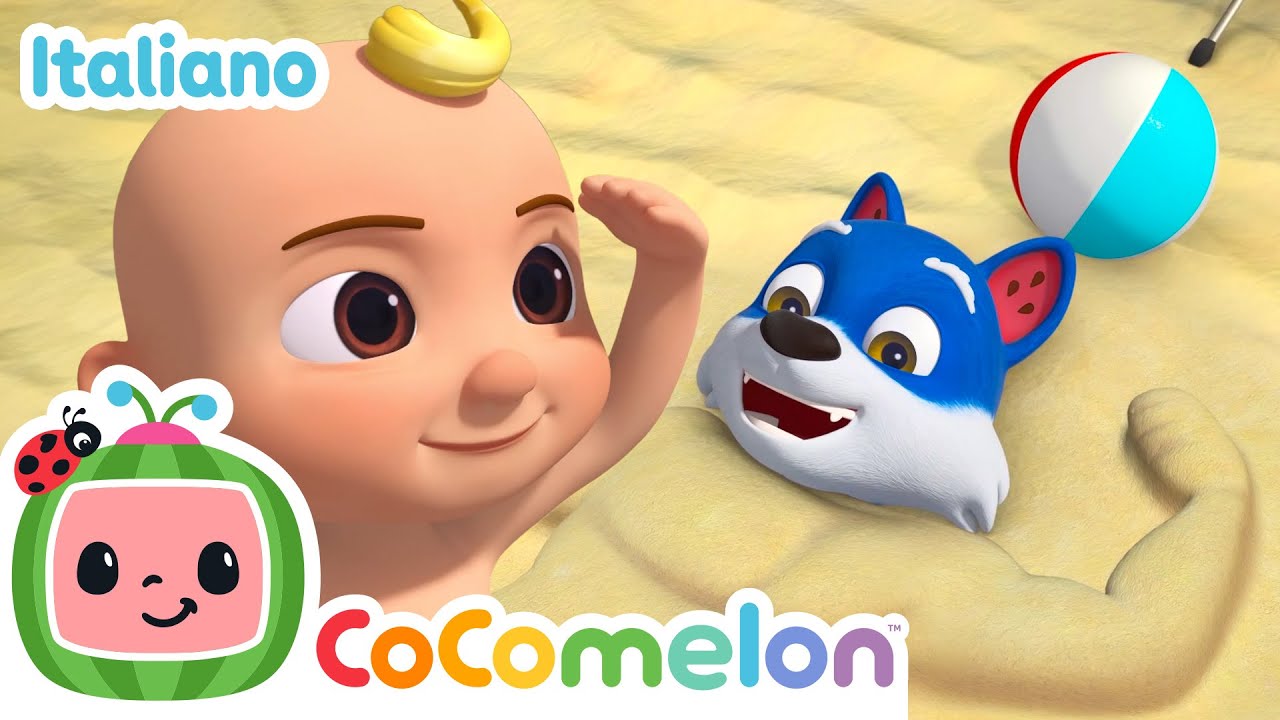 JJ si abbronza al mare! 🥰💗 | L'ora degli Animali | Moonbug Kids - Cartoni Animati