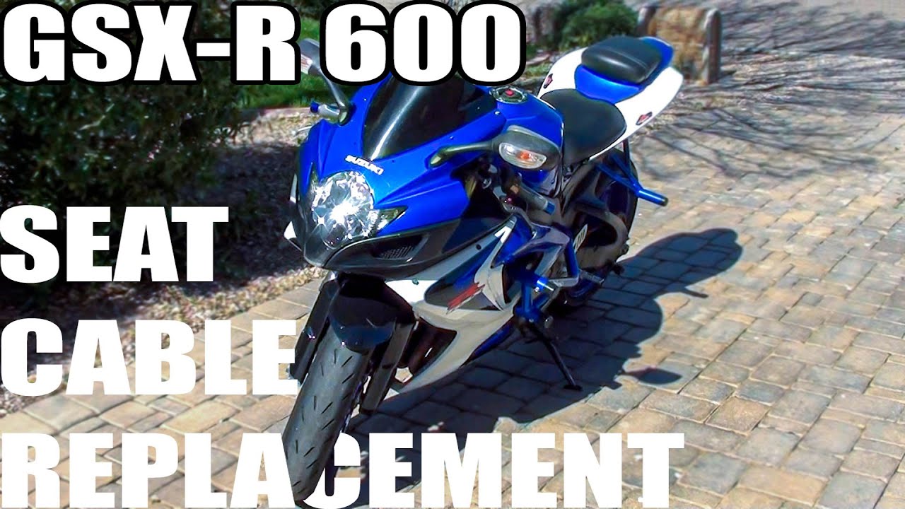 2007 Suzuki GSX-R 600 Back Seat Cable Replacement