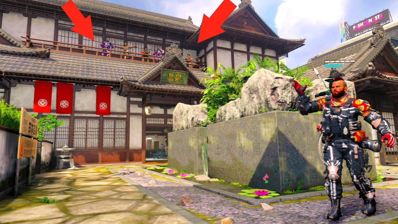 HOW WERE THEY ALL HIDING IN THIS SECRET GLITCH SPOT?!!?!? HIDE N' SEEK ON *BLACK OPS 4*