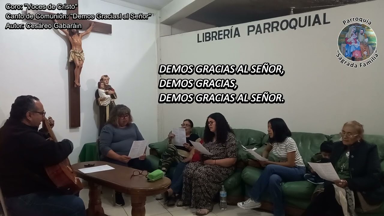 CANTO DE SALIDA DEMOS GRACIAS AL SEÑOR