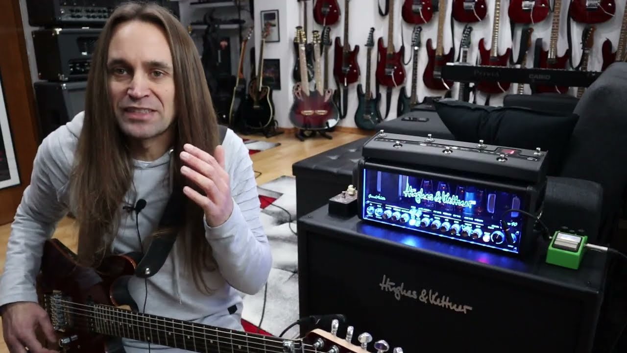 Hughes & Kettner Grandmeister deluxe 40 w/ 212 SM57 Harley benton Fusion 3 Tonerider Generator pus