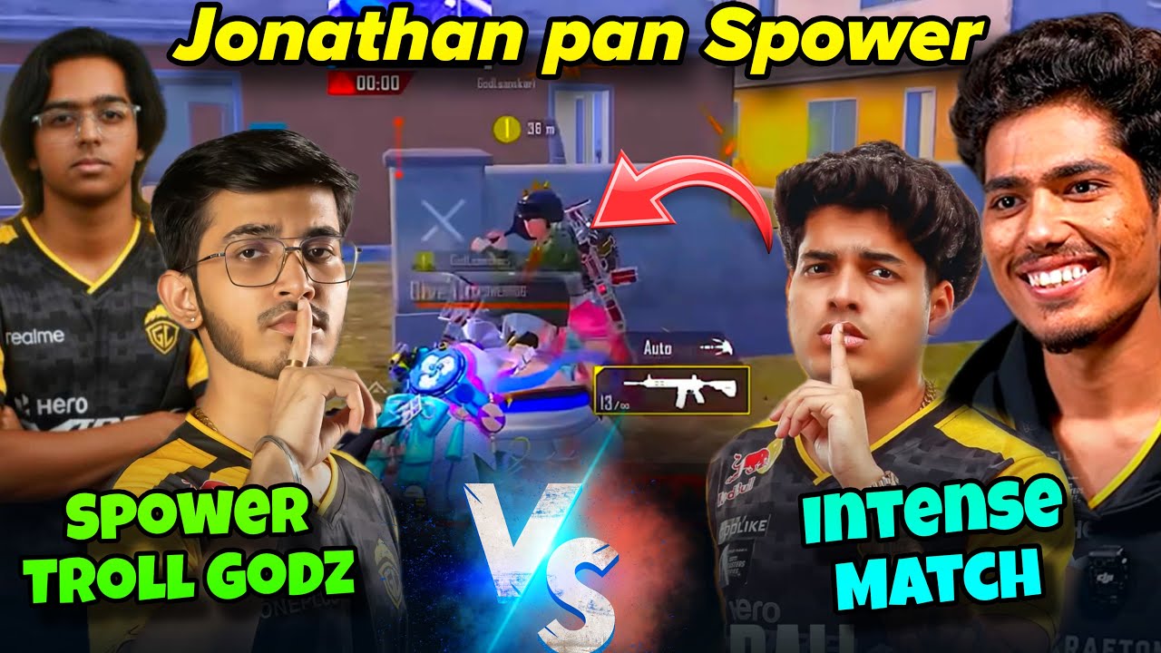 Spower Troll Godz 😂 Китайский Рефлекс 😳 Интенсивный Матч 🔥 Spower-Admino VS Jonathan-Godz
