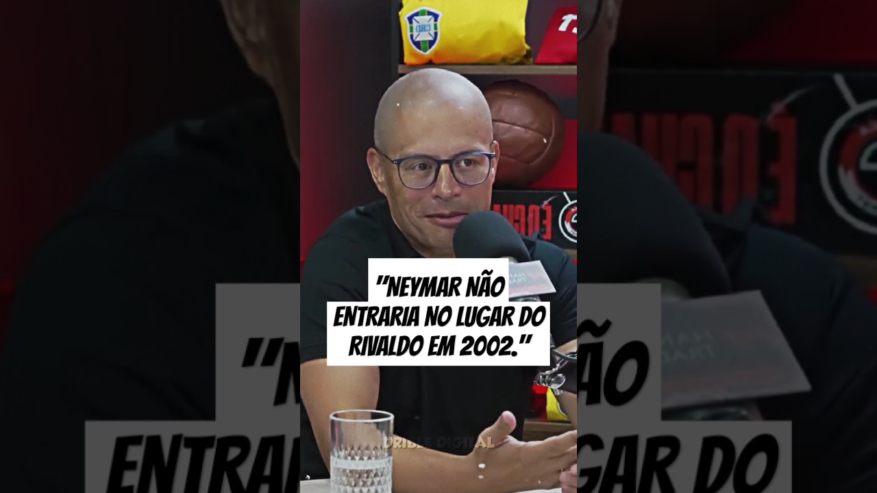 Alex Cabe&ccedil;&atilde;o responde pol&ecirc;mica de Rivaldo e Neymar 🔥#alexcabecao#rivaldo #neymar #selecaobrasileira