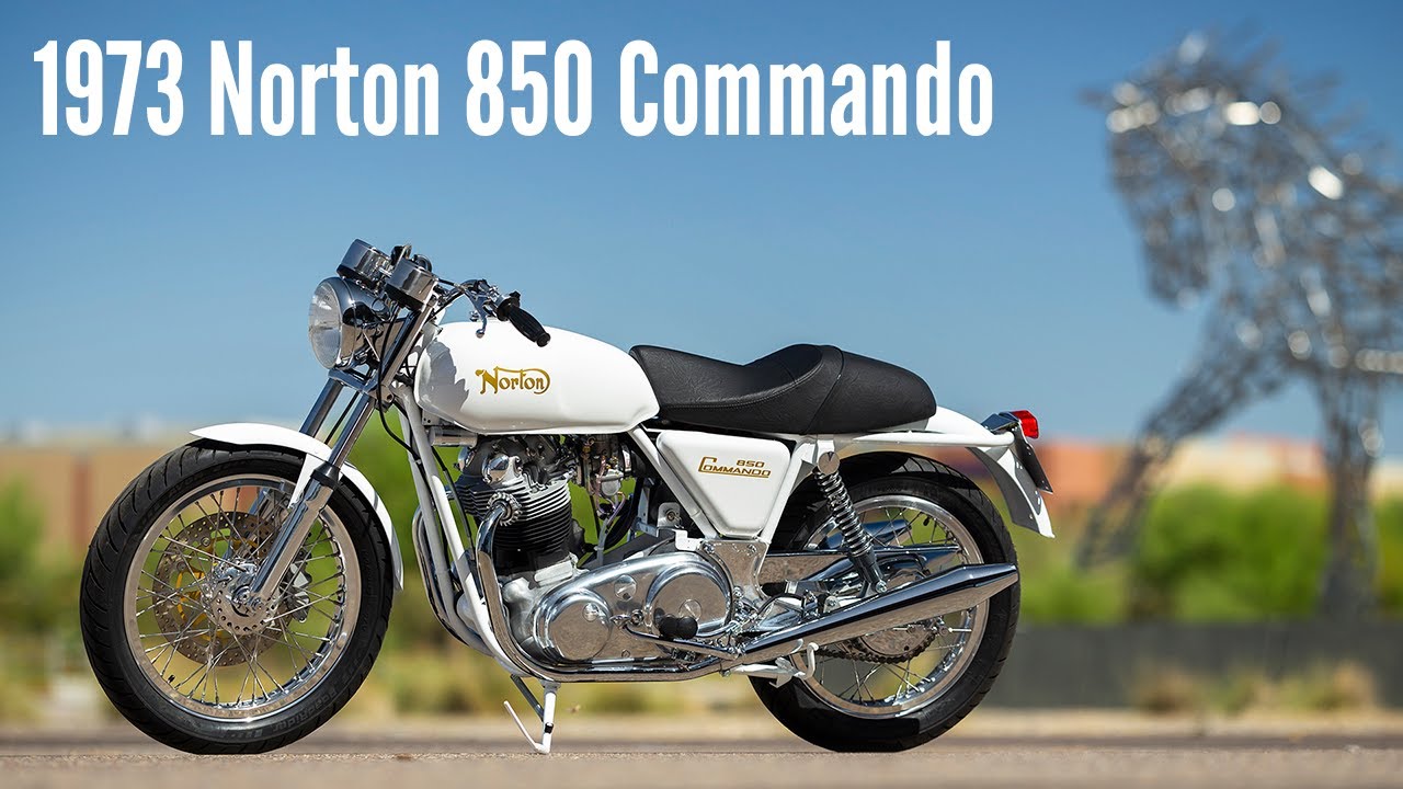 1973 Norton 850 Commando Walk Around and Ride