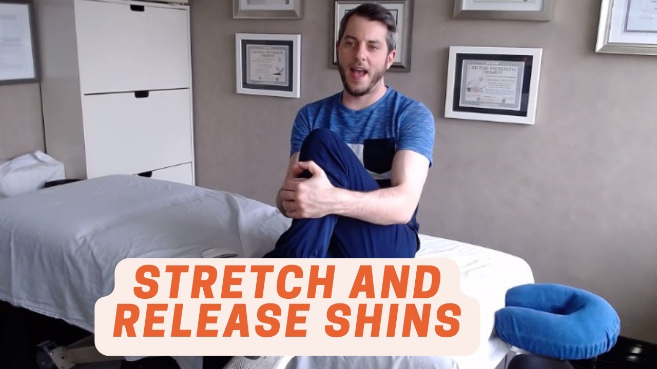 Stretch and release shins and peroneals