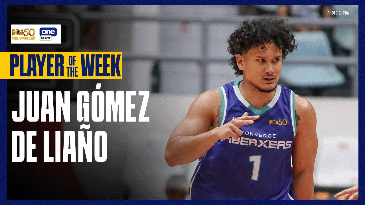 JUAN GÓMEZ DE LIAÑO HIGHLIGHTS | PLAYER OF THE WEEK | PBA SEASON 50 PHILIPPINE CUP