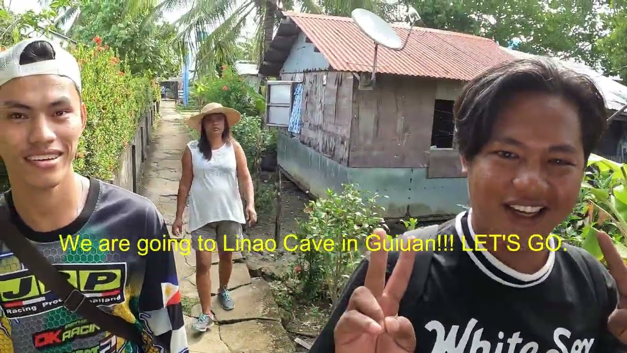 LINAO CAVE ADVENTURE. GUIUAN EASTERN SAMAR!!
