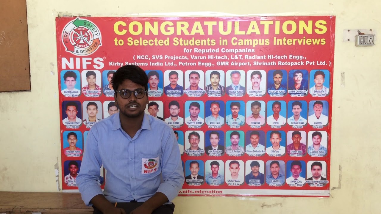Why students like NIFS? India's No.1 Leading Fire and Safety Institute