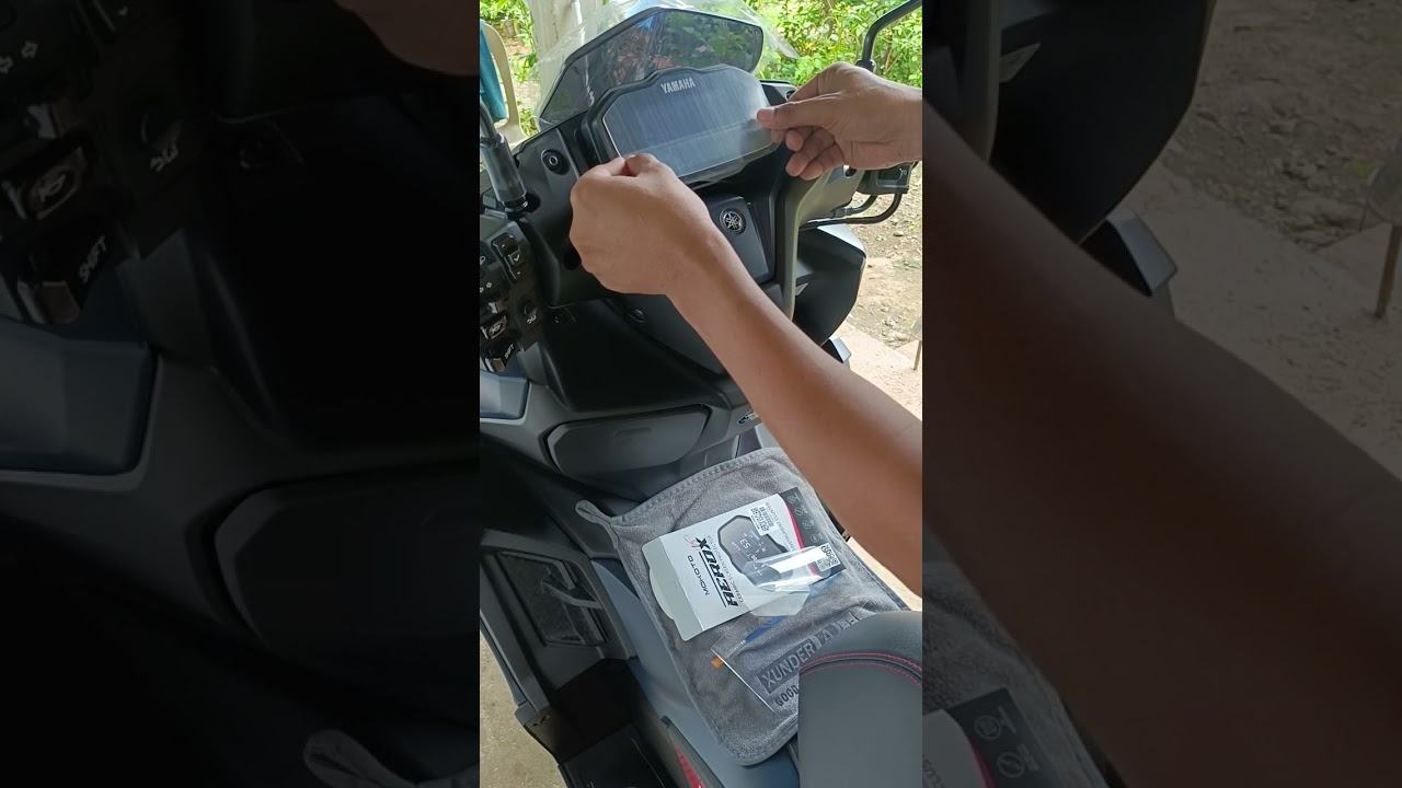 Maglalagay tayo ng panel screen protector AEROX V3 TURBO