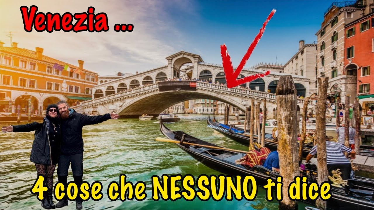 4 COSE che NESSUNO ti dice su VENEZIA ❤️ NON lo SAPEVAMO !😳