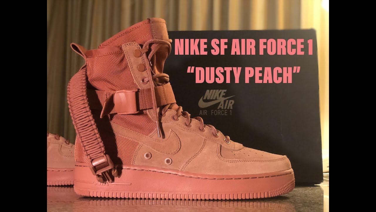 NIKE SF-AF 1 &ldquo;DUSTY PEACH&rdquo; | BEST UNBOXING + ON FOOT (Click the link in DESCRIPTION)