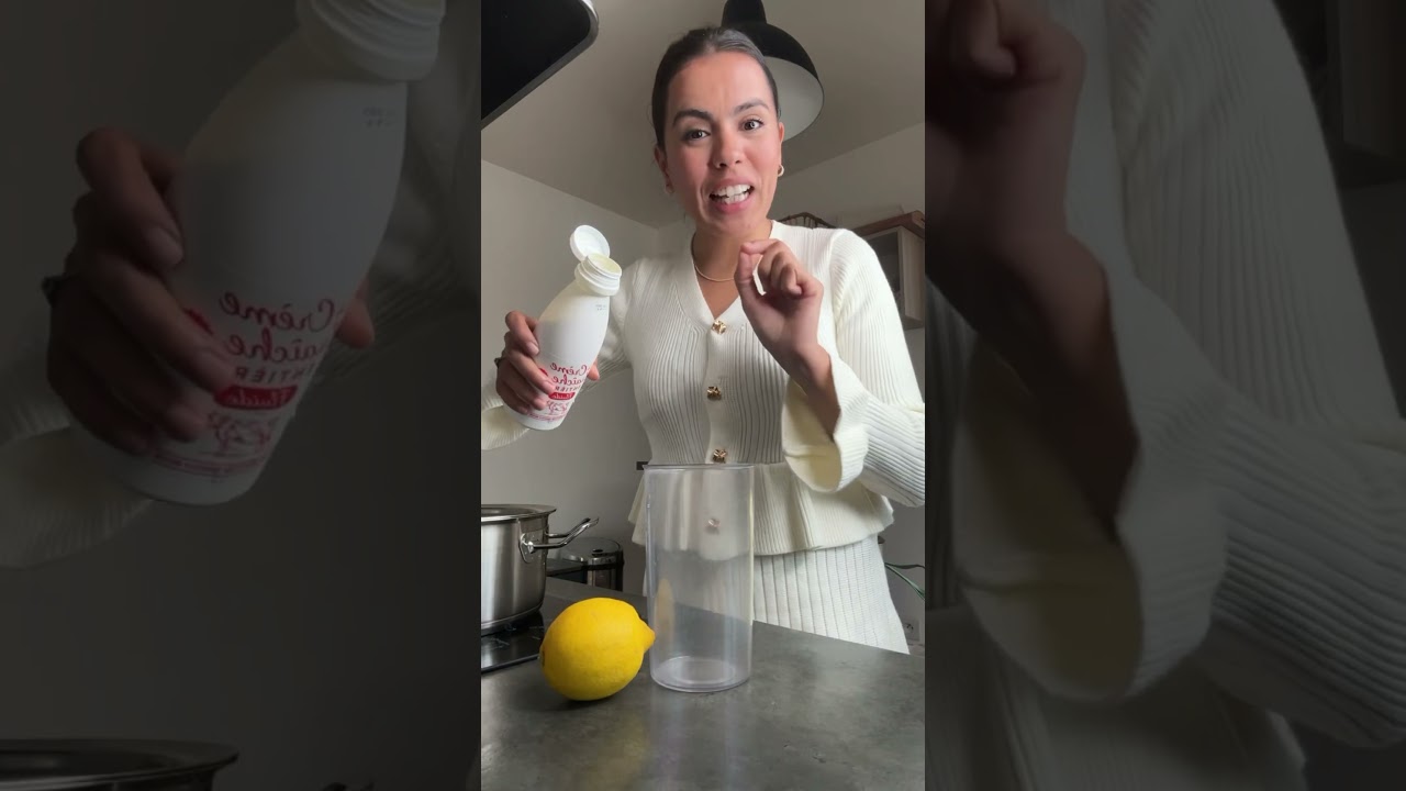 Soupe Potimarron avec chantilly au citron