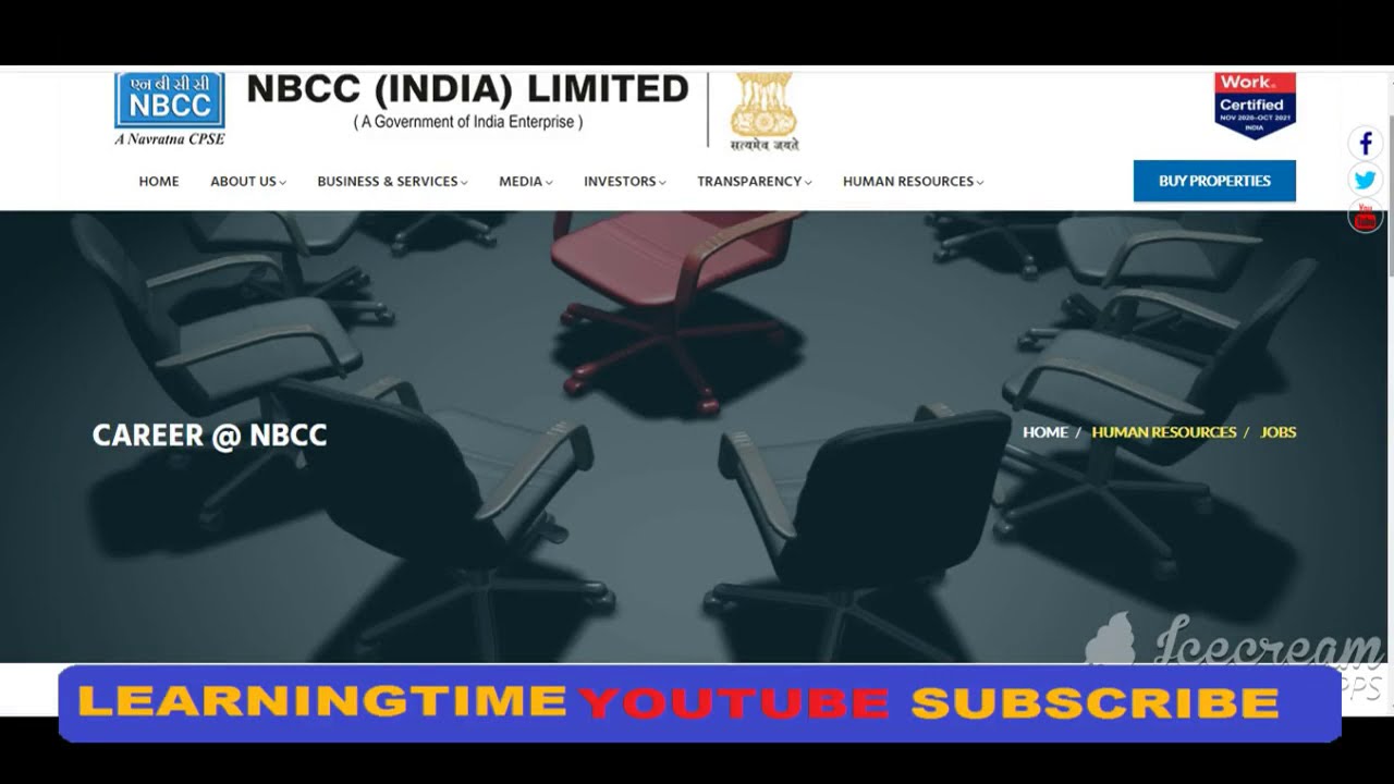 NBCC MT Recruitment 2021 | NBCC Management Trainee Vacancy 2021 | NBCC MT Bharti 2021