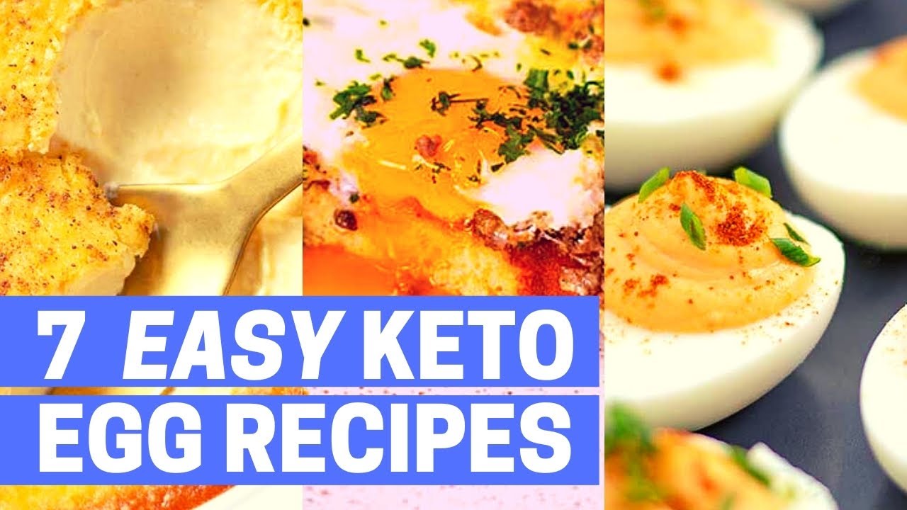 7 Keto Egg Recipe Ideas - Super Healthy, Low-Carb & Delicious! (Budget Friendly)