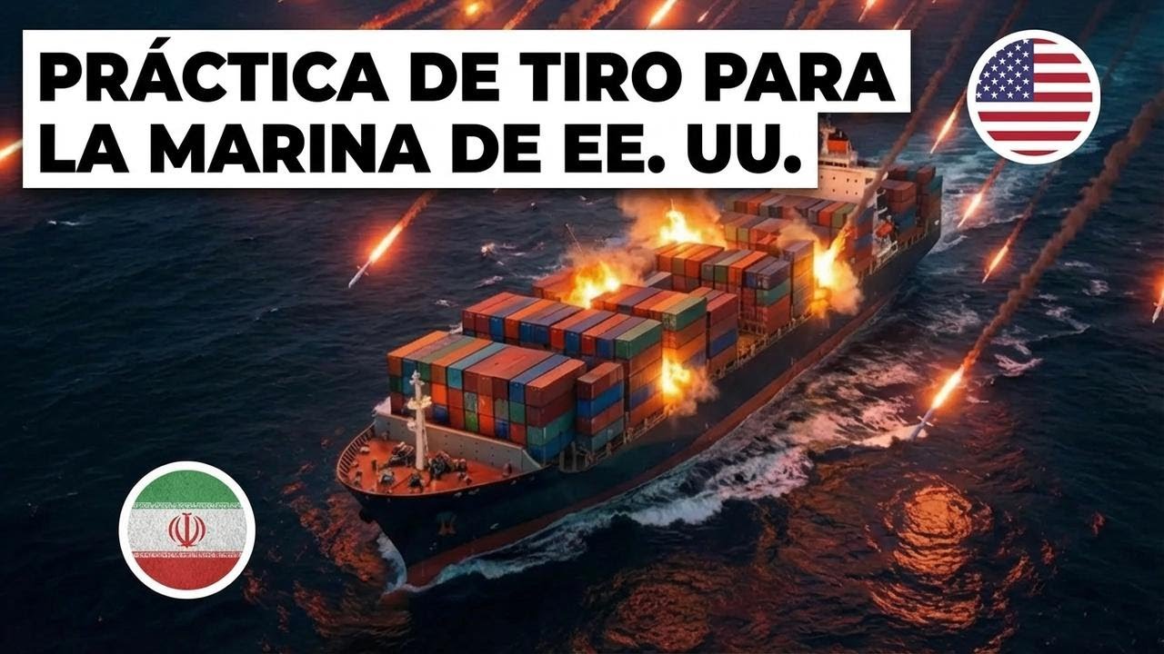 El nuevo 'portaaviones' de Irán: un desastre flotante un desastre anunciado