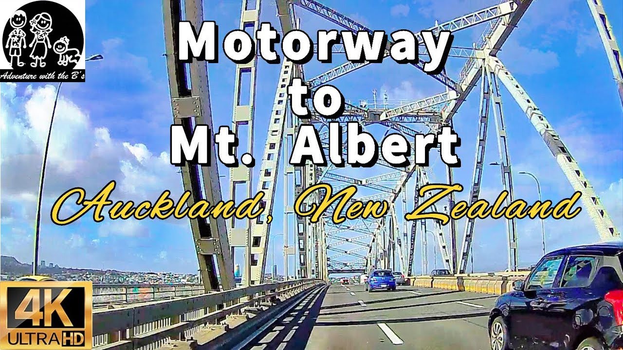 Auckland Motorway to Mt. Albert Driving Tour, Auckland | New Zealand
