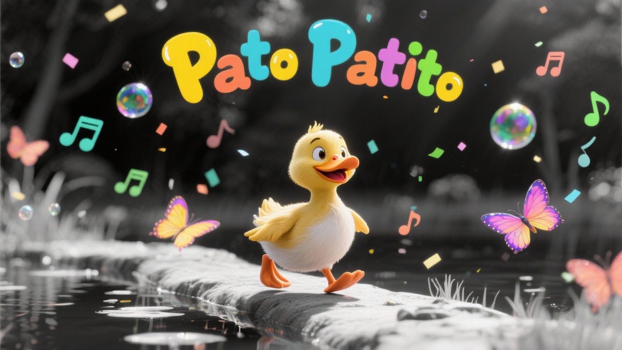 Pato Patito 🦆 Canci&oacute;n Infantil | M&uacute;sica M&aacute;gica Infantil