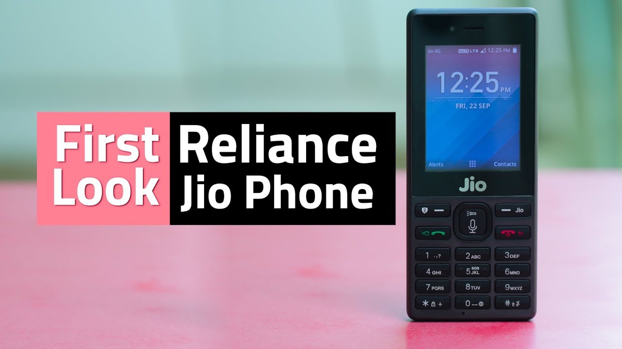Jio Phone Unboxing & First Look | Camera, Wi-Fi, Voice Assistant, and More