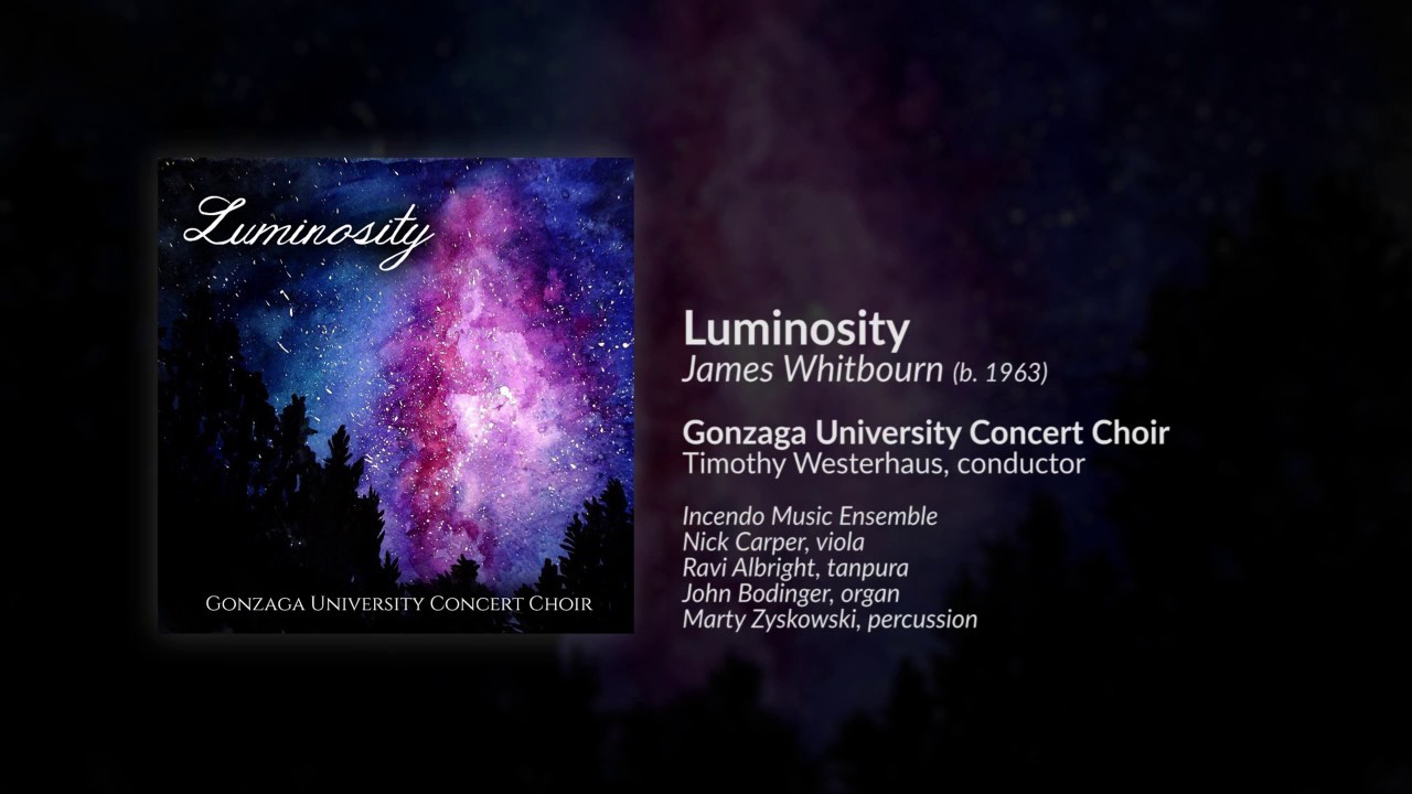 James Whitbourn: Luminosity