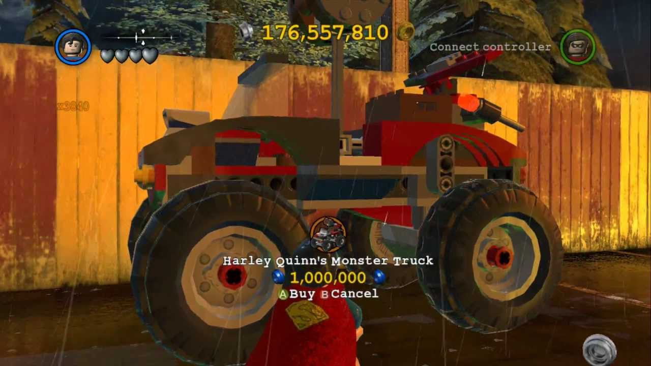 LEGO Batman 2 DC Super Heroes - Unlocking All Vehicles in Gotham City North