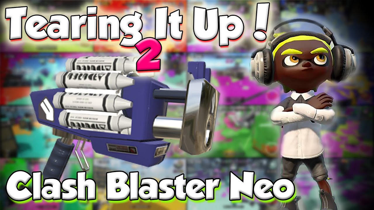 Splatoon 2 - Tearing It Up W/ Clash Blaster (A Blaster that gets NO LOVE)