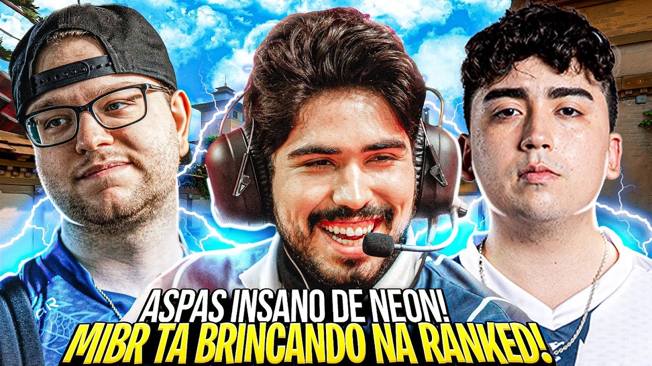 ASPAS, TEX e MAZINO MOSTRARAM o PODER do MIBR na RANKED!