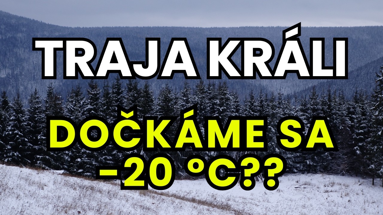Čaká nás vrchol zimy? -20 °C nie je vylúčených. #počasie #meteorológia #predpoveď