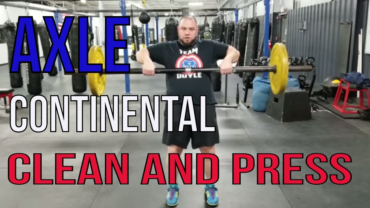 How to Clean and Press an Axle: Strongman Technique
