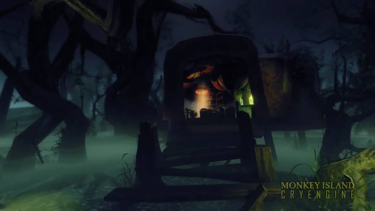 Monkey Island 2 in 3D using Cryengine