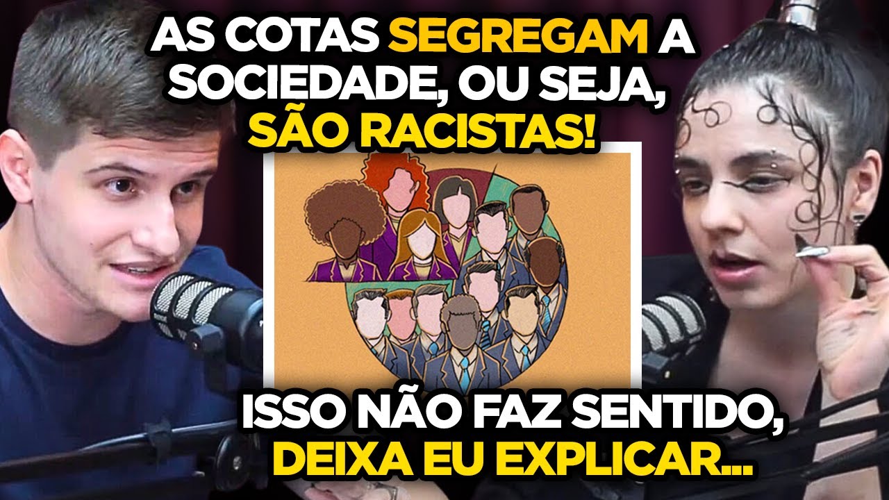 DEBATE! COTAS RACIAIS S&Atilde;O R4C1STAS OU N&Atilde;O?