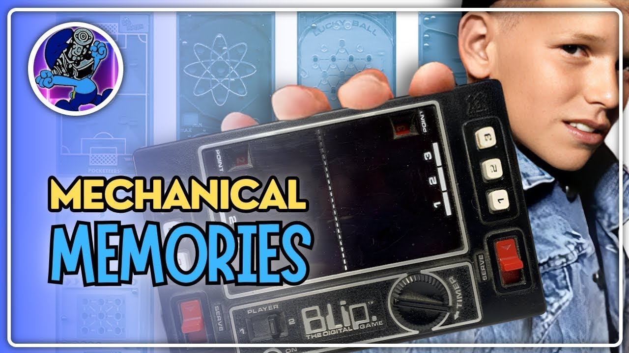 Forgotten Mechanical Handheld Games Of The '70s, '80s, & '90s