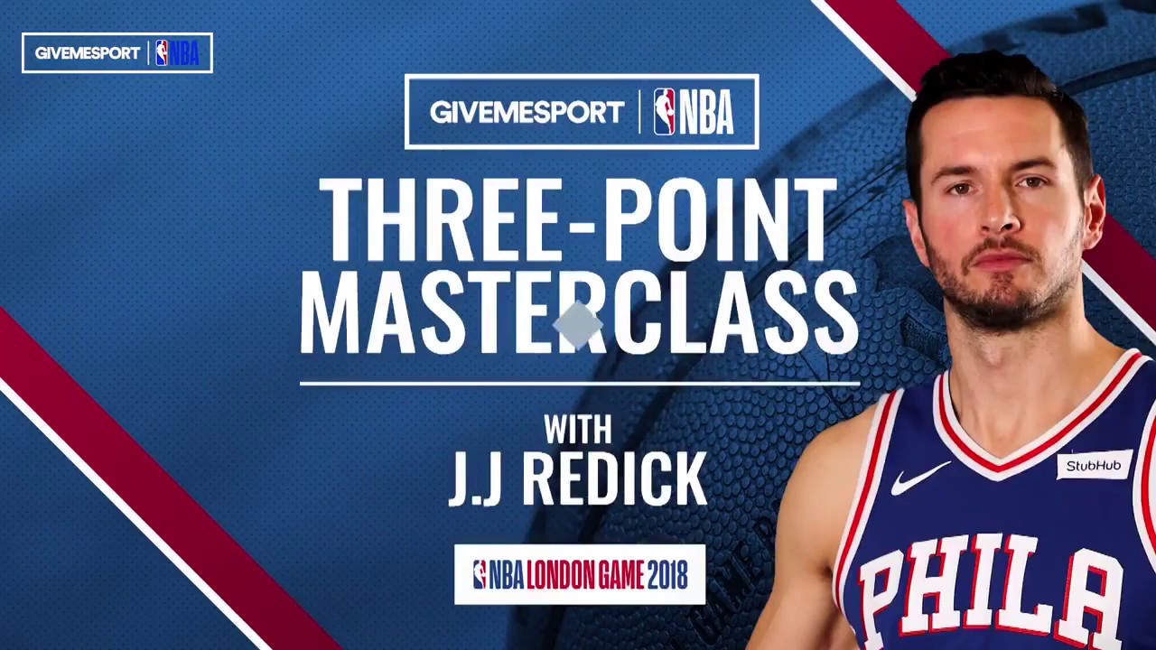 Three-Point Shooting Masterclass with J.J. Redick | GiveMeSport