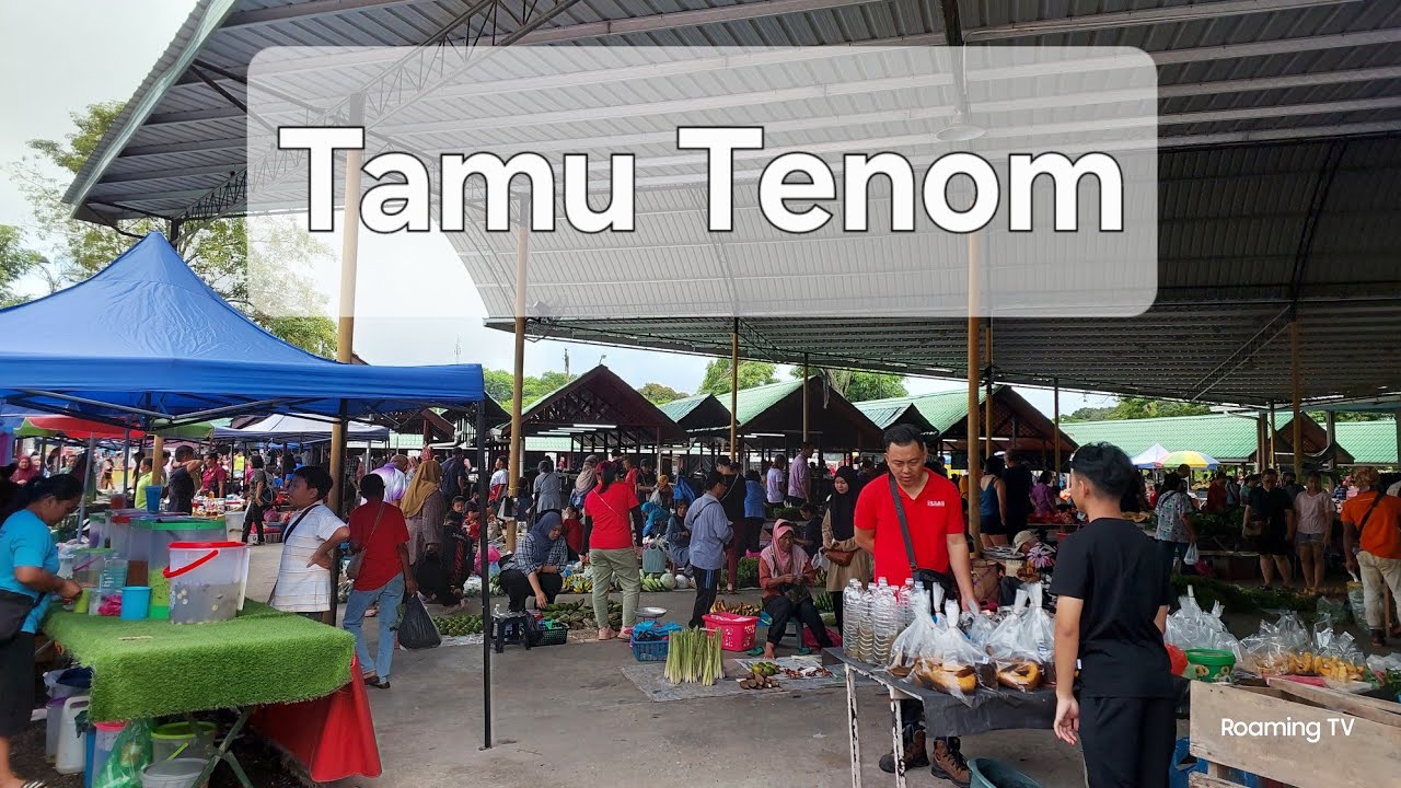 Sabah Tamu Ahad TENOM SABAH Sunday farmers market📢Must visit gais✌️