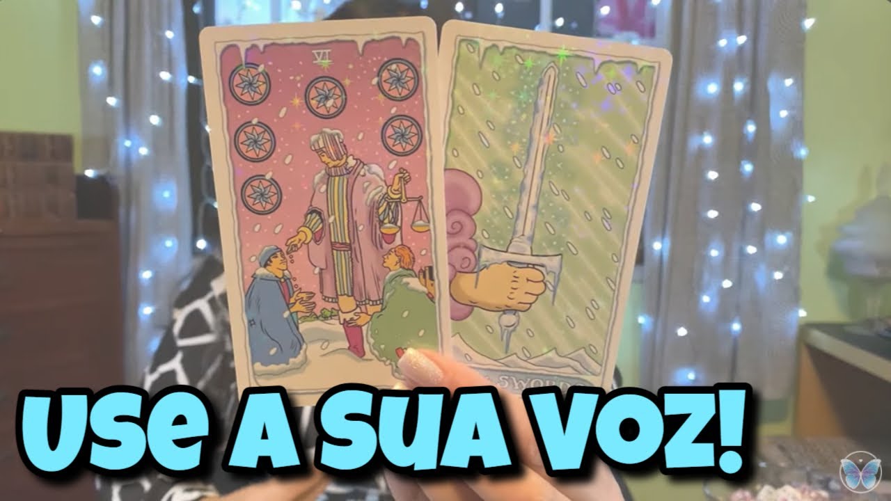 Use a Sua Voz! ⭐ Leitura Tarot Oráculos