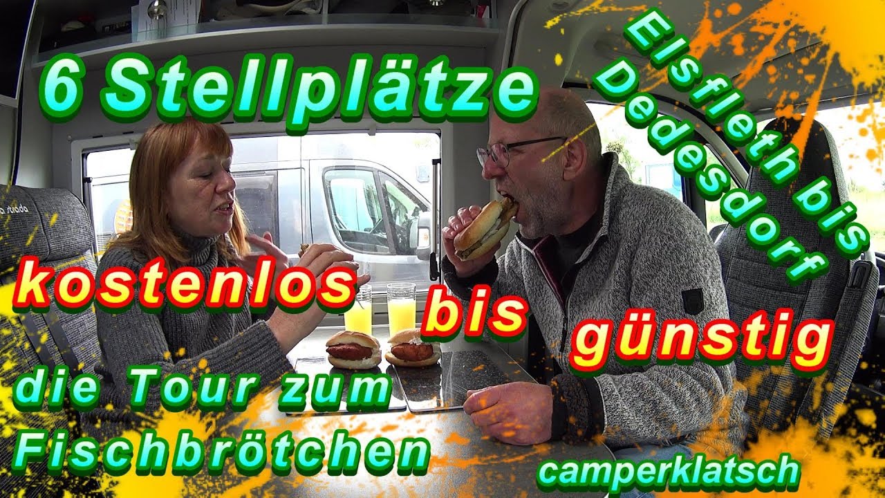 kostenlose + günstige Stellplätze in Deutschland 💥 mit dem Wohnmobil unterwegs an der Unterweser 💥