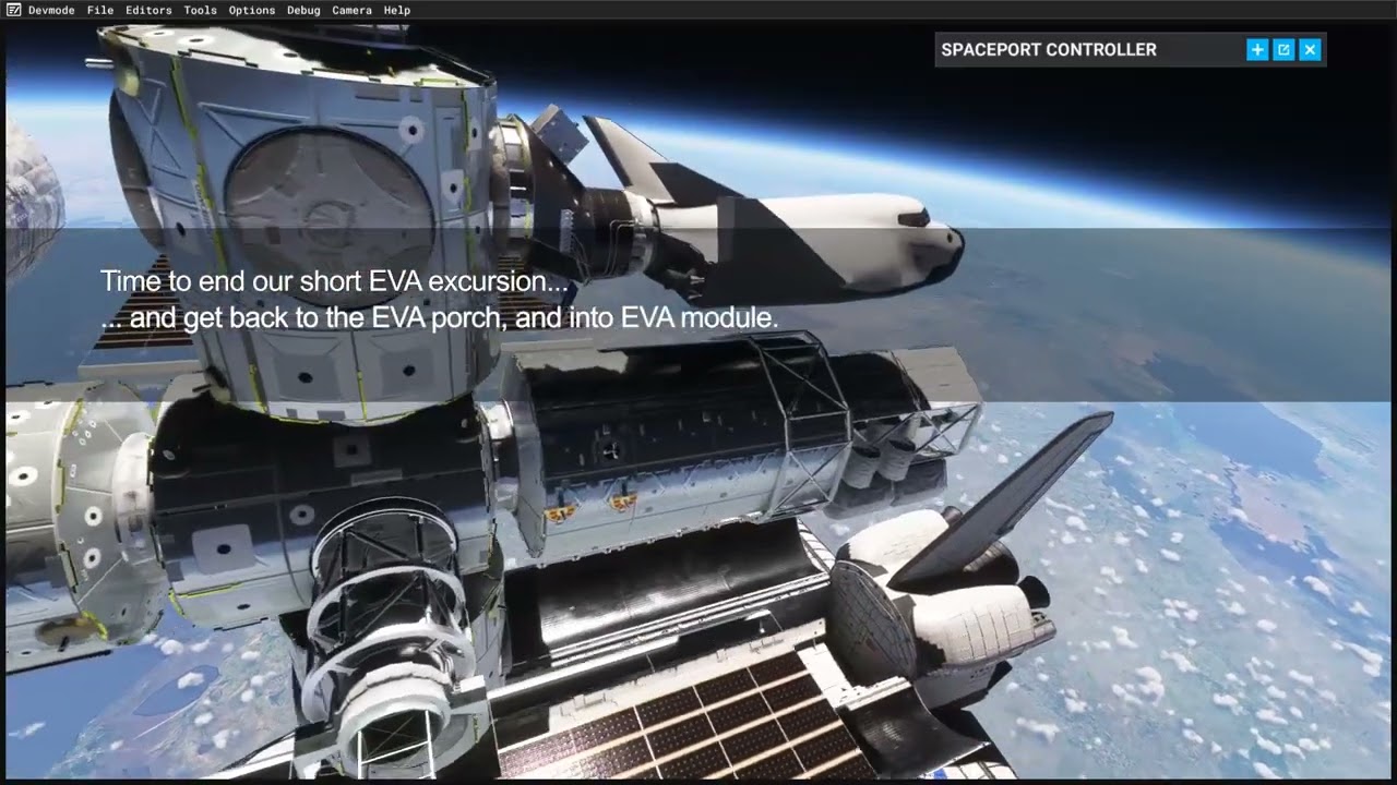SpacePort for Microsoft Flight Simulator 2020 and 2024 January 2026 Tech Demo 4 WIP