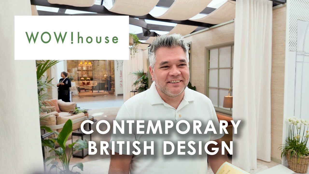 English style in interior design. Review of the WOW! house show in London