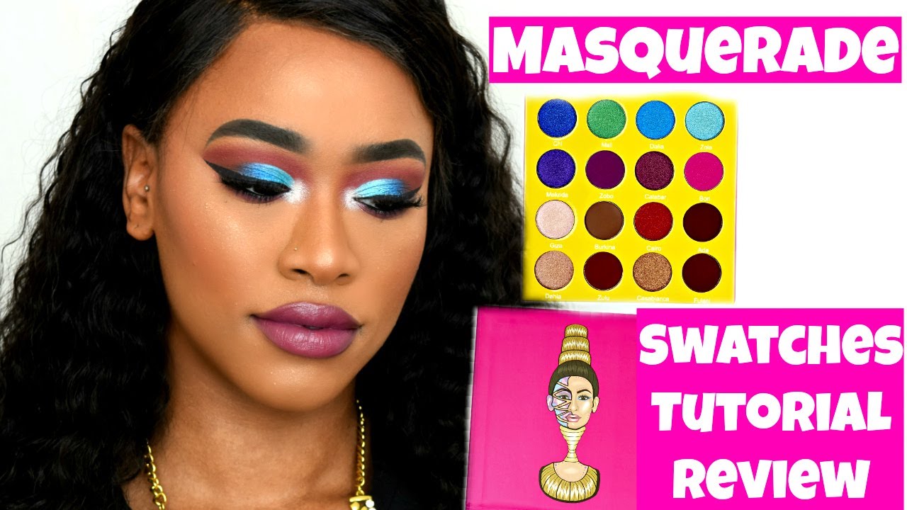 Juvia's Place Masquerade Palette: Swatches, Tutorial & Review