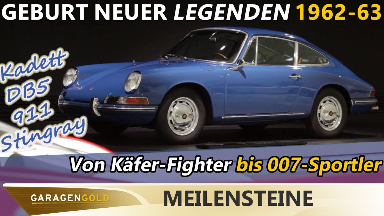 Meilensteine - 1962 - 1963 - Geburt neuer Legenden von K&auml;fer-Fighter bis 007-Sportler | Garagengold