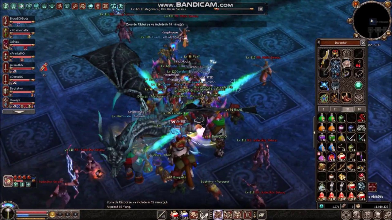 First R X Beran Setaou + drop (19.3) metin2 ro