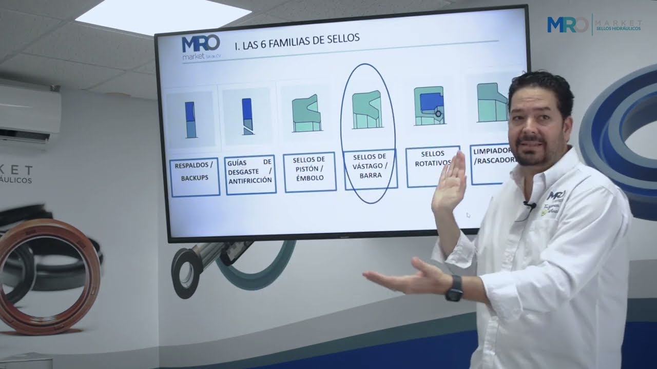 #17 MASTERCLASS | Sellos de Vástago con Respaldo | MRO MARKET