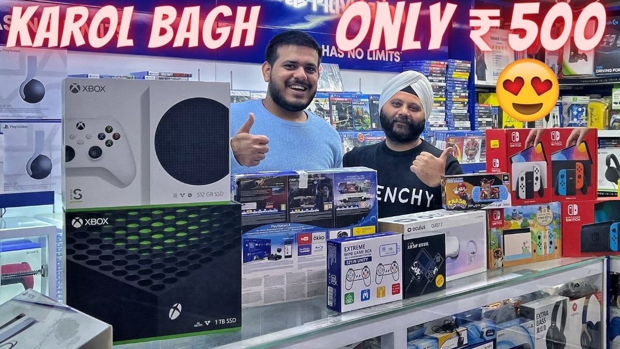 Gaming Consoles Starting From ₹500/- Only - Karol Bagh (2022)😍
